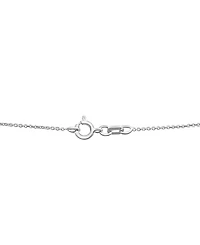Macy's Citrine, grown Pink Sapphire, Amethyst, grown Blue Sapphire, Peridot and grown White Sapphire Clip Pendant Necklace in Sterling Silver