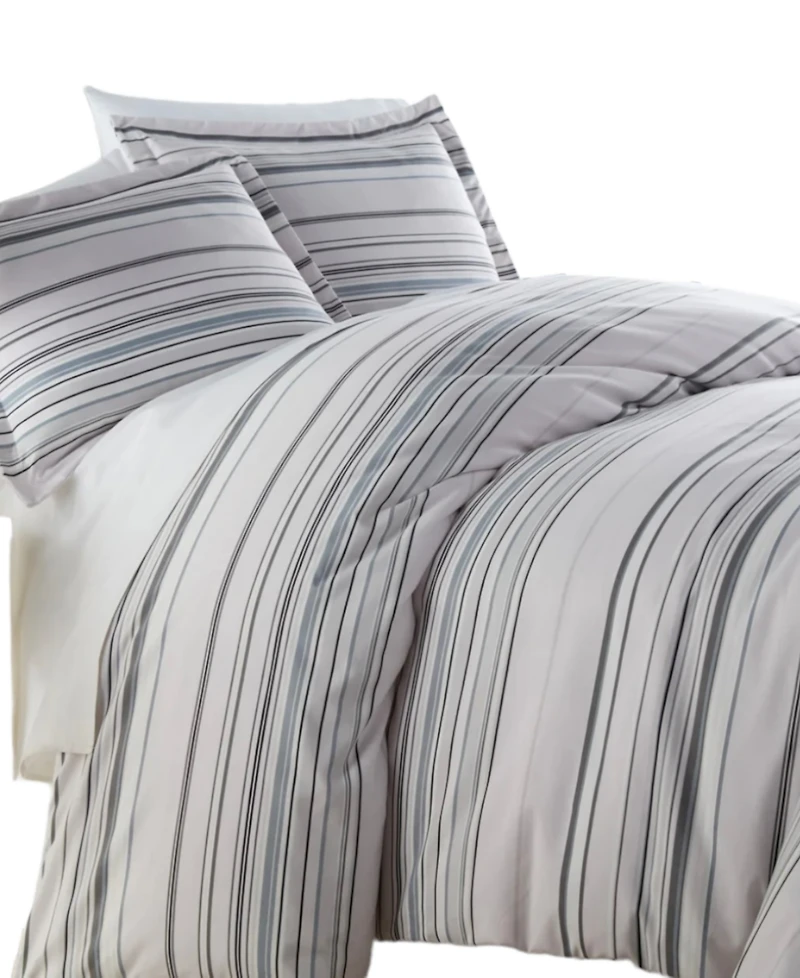 Southshore Fine Linens Stripe 3-Pc. Comforter Set