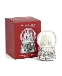 Reed & Barton North Pole Bound Musical Snow Globe