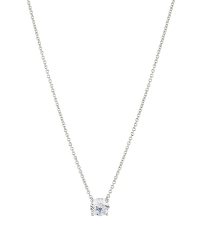 Eliot Danori Rhodium Plated Large Necklace, Created for Macy's