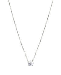 Eliot Danori Rhodium Plated Large Necklace, Created for Macy's