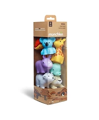Munchkin Toddler Wild Animal Baby Bath Toy Squirts, 8 Pack