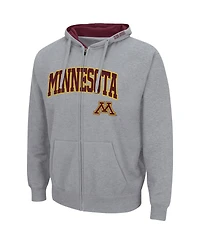 Colosseum Men's Minnesota Golden Gophers Arch Logo 3.0 Full-Zip Hoodie