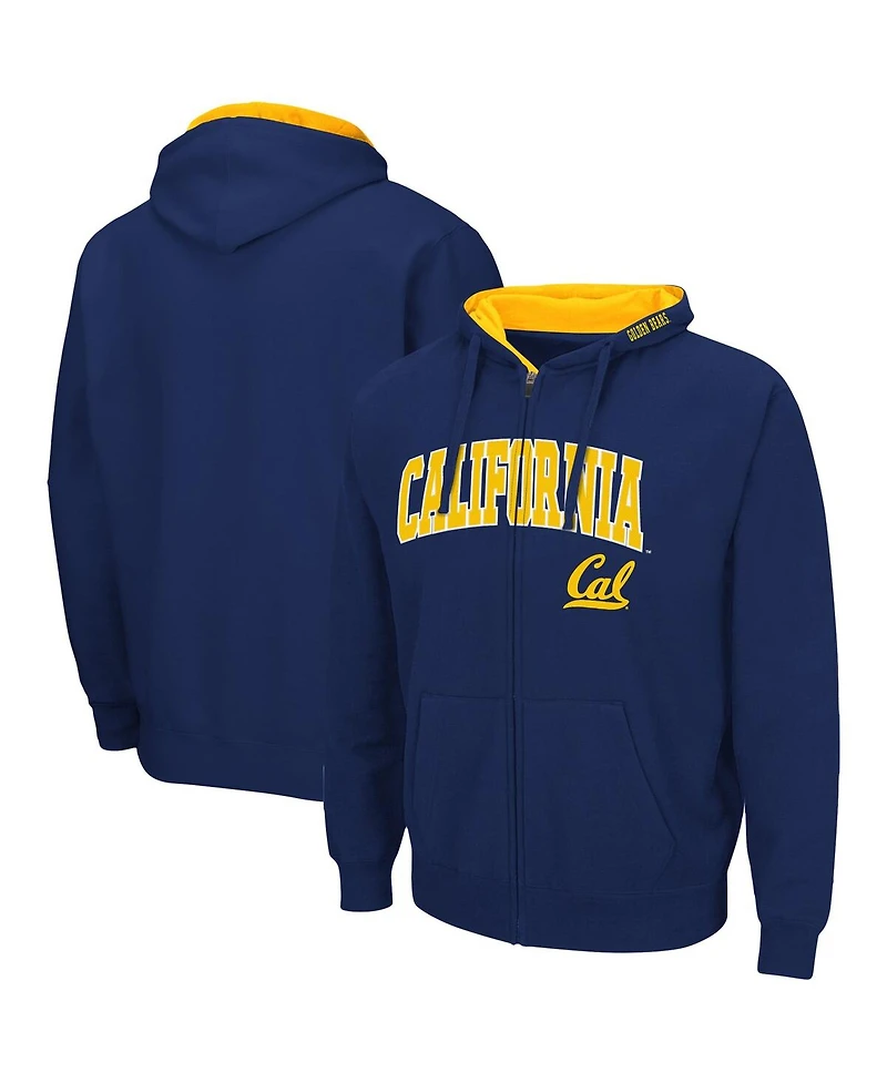 Colosseum Men's Cal Bears Arch Logo 3.0 Full-Zip Hoodie