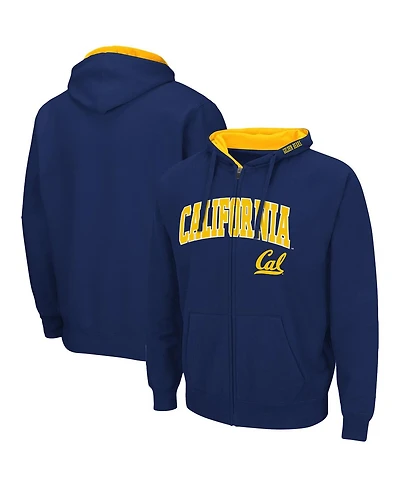 Colosseum Men's Cal Bears Arch Logo 3.0 Full-Zip Hoodie