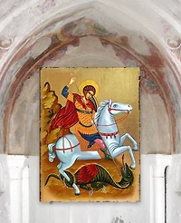 G.DeBrekht Saint George Holiday Religious Monastery Icons