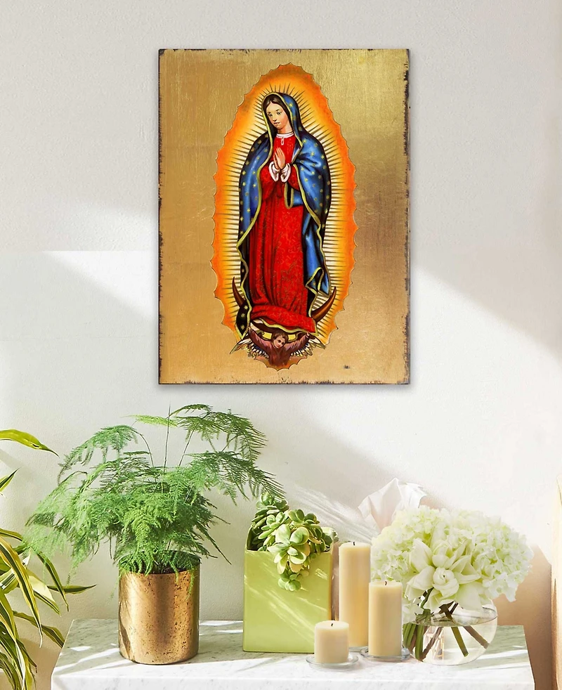 G.DeBrekht Lady of Guadalupe Holiday Religious Monastery Icons