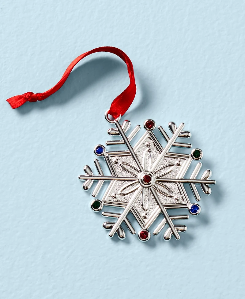 Lenox Jeweled Snowflake Ornament