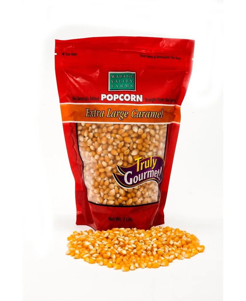 Wabash Valley Farms Superbly Sweet Caramel Popcorn 3 Piece, Set