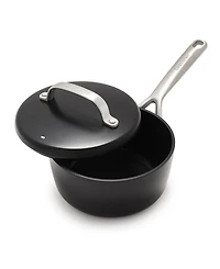GreenPan Aluminum, Stainless Steel 2-Quart Sauce Pan with Lid