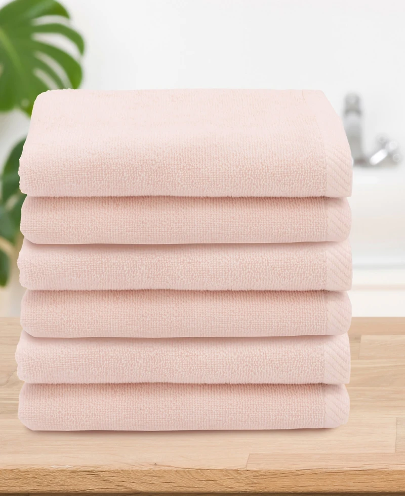 Linum Home Ediree Turkish Cotton Piece Fingertip Towels Set
