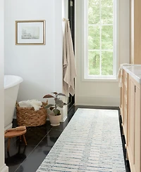 Chris Loves Julia Chr-01 2'6" x 9'9" Runner Area Rug