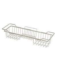 iDesign Everett Adjustable Over Bathtub Caddy, Bath Tray