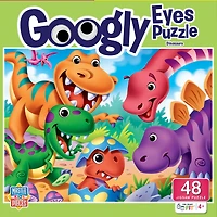 Masterpieces Googly Eyes - Dinosaurs 48 Piece Jigsaw Puzzle for kids