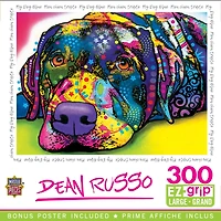 Masterpieces Dean Russo - My Dog Blue 300 Piece Ez Grip Jigsaw Puzzle