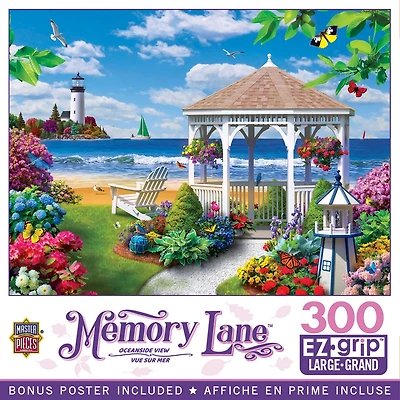 Masterpieces Memory Lane - Oceanside View 300 Piece Ez Grip Puzzle