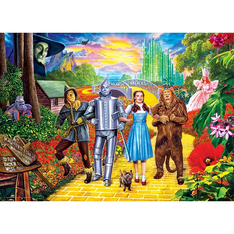 MasterPieces The Wizard of Oz - Off to See the Wizard 1000 Piece Puzzle