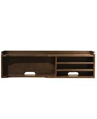 Vogue Hutch & Credenza Two Piece Home Office Desk Set