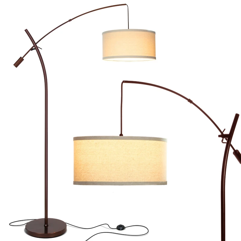 Grayson 84" Led Arc Floor Lamp with Adjustable Arm
