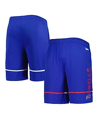 Men's New Era Royal Buffalo Bills Combine Authentic Rusher Training Shorts