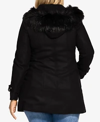 City Chic Women's Wonderwall Coat