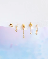 Girls Crew Women's Twinkle Opal Earring Set