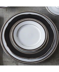 Noritake Austin Platinum Set of 4 Bread & Butter/Appetizer Plates