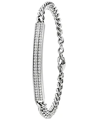 Caravelle designed by Bulova Women's Crystal Stainless Steel Bracelet Watch 32mm Gift Set