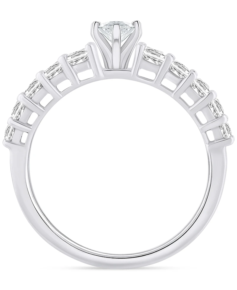 Diamond Marquise Engagement Ring (1 ct. t.w.) 14k Gold