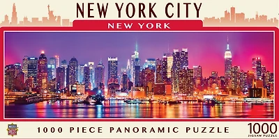 MasterPieces New York City 1000 Piece Panoramic Jigsaw Puzzle