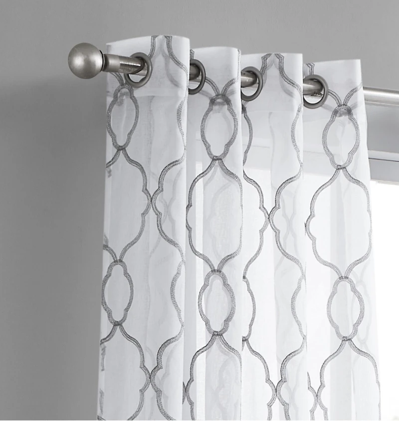Dainty Home Springfield Window Panel, 54" x 84"