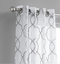 Dainty Home Springfield Window Panel, 54" x 84"
