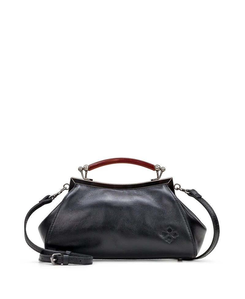 Patricia Nash Kelmscott Small Leather Frame Bag