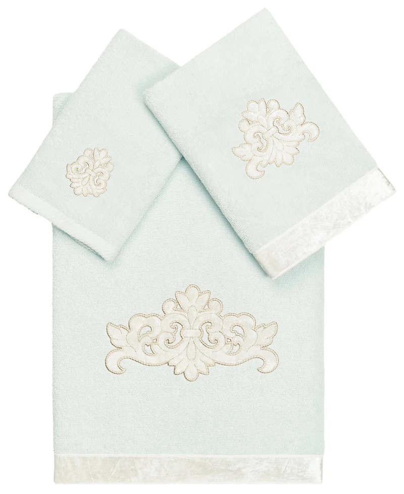 Linum Home Turkish Cotton May Embellished -Pc. Bath Towel Set