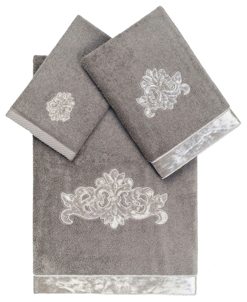 Linum Home Turkish Cotton May Embellished -Pc. Bath Towel Set