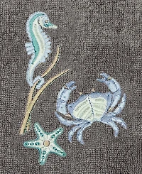 Linum Home Turkish Cotton Aaron Embellished 2-Pc. Hand Towel Set