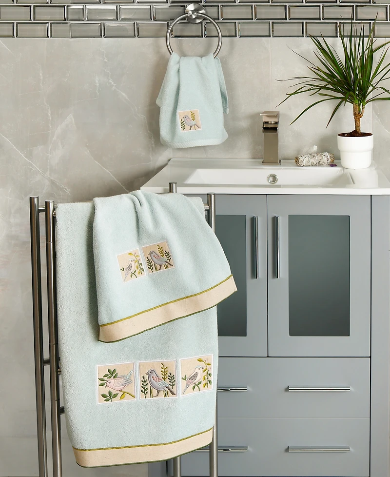 Linum Home Turkish Cotton Belinda Embellished -Pc. Bath Towel Set