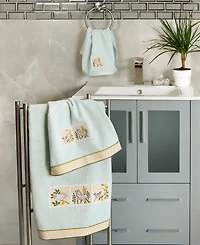 Linum Home Turkish Cotton Belinda Embellished -Pc. Bath Towel Set