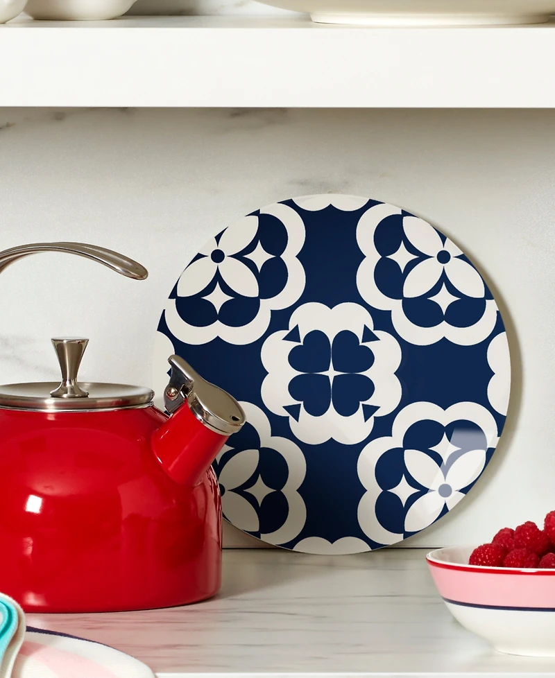 kate spade new york Elegant Geo Accent Plates, Set of 4