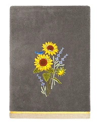 Linum Home Turkish Cotton Girasol Embellished -Pc. Bath Towel Set