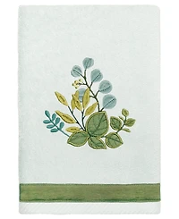 Linum Home Turkish Cotton Botanica Embellished 2-Pc. Hand Towel Set