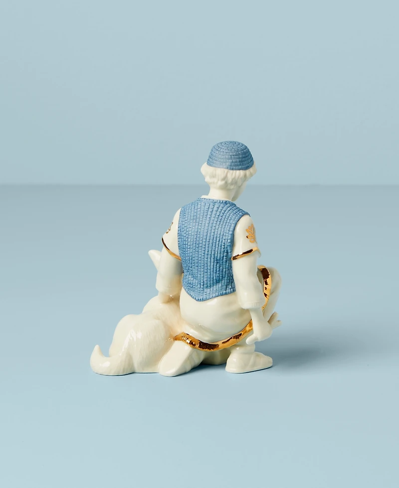 Lenox First Blessing Nativity Shepherd & Dog Figurine