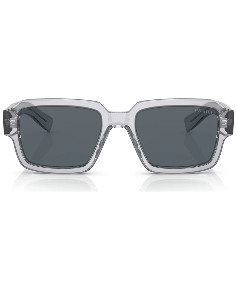 Prada Rectangular Men's Sunglasses, Pr 02ZS