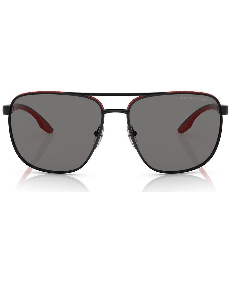 Prada Linea Rossa Men's Polarized Sunglasses, Ps 50YS62-p