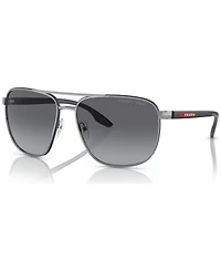 Prada Linea Rossa Men's Polarized Sunglasses, Ps 50YS62-yp