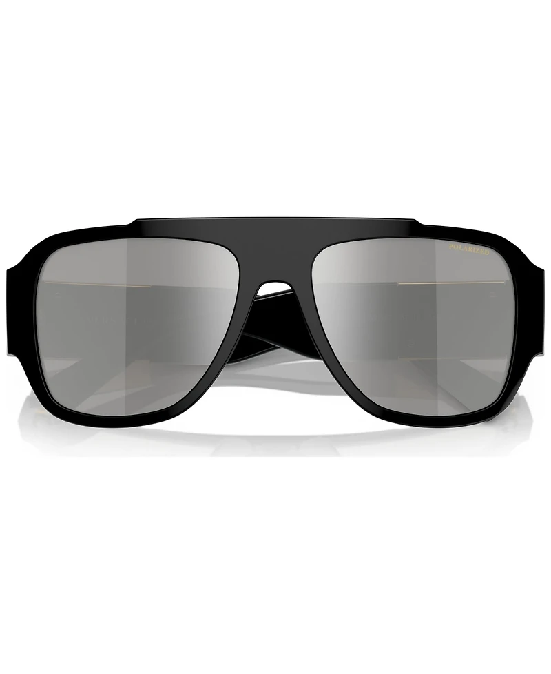 Versace Men's Polarized Sunglasses VE4436U