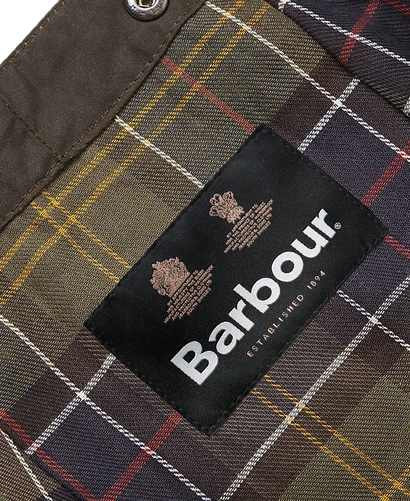 Barbour Men's Classic Waxed Cotton Oversized Hood
