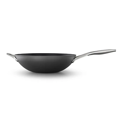 Calphalon Premier Hard-Anodized Nonstick 13" Flat Wok