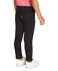 Levi's Toddler Girls Adjustable Waistband Stretch Denim Jeggings