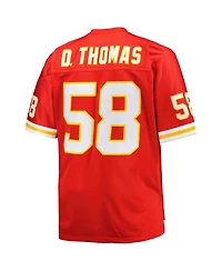 Men's Mitchell & Ness Derrick Thomas Red Kansas City Chiefs Big and Tall 1994 Retired Player Replica Jersey